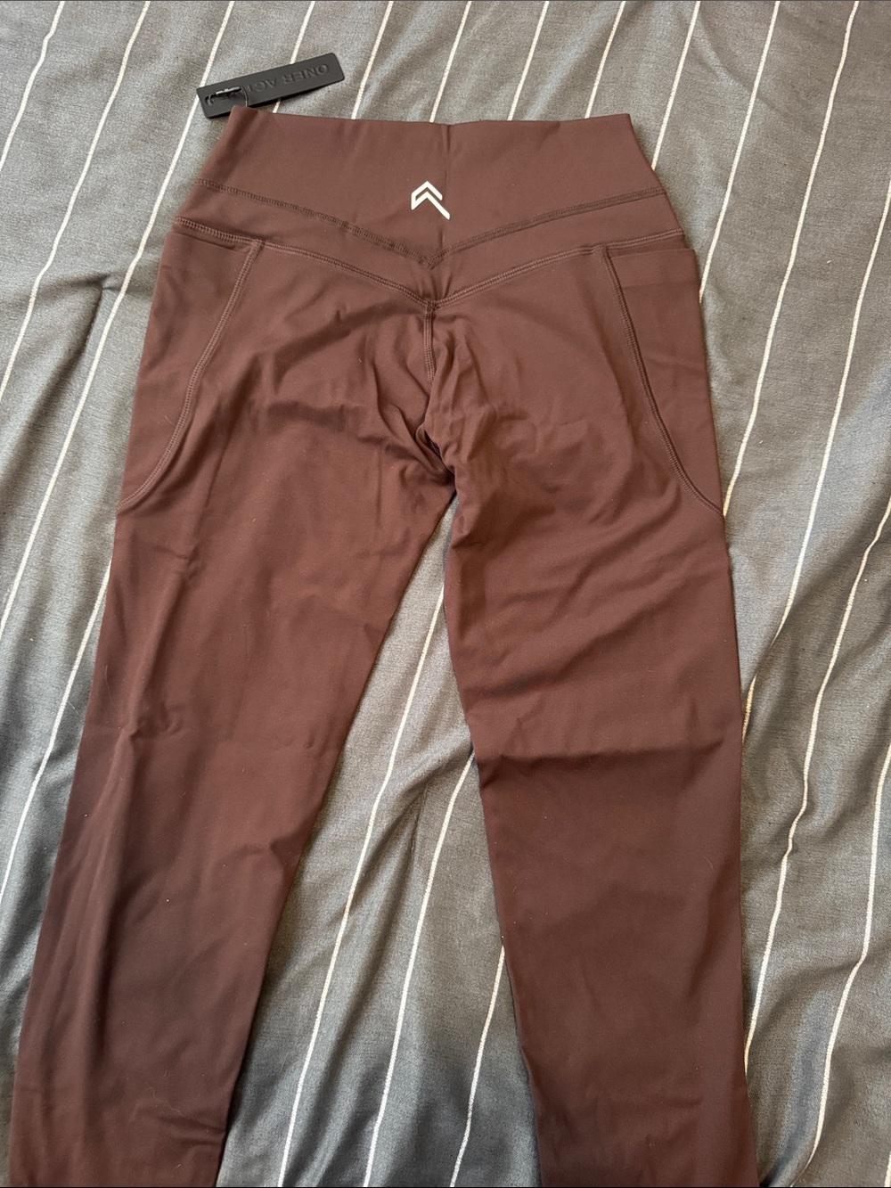 Oner Active Brown High-Waist Leggings